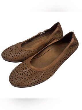 Vionic Women's Robyn Ballet Flats Brown Size 7